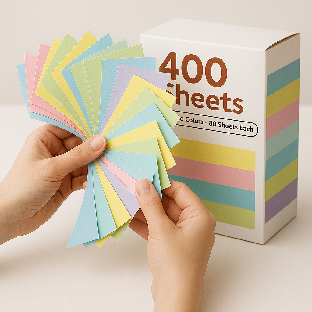 Classic Sticky Notes Bundle – 400 Sheets